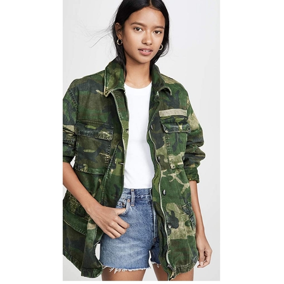 Free People Seize The Day camouflage army jacket - Picture 15 of 16
